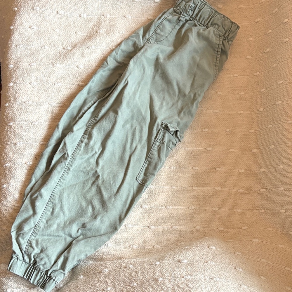GAP Kids Casual Cargo Pants - Sage Green